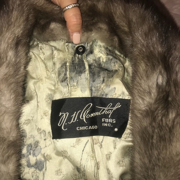 N.H rosenthal Jackets & Coats Vintage Nh Rosenthal Fur Coat Chicago